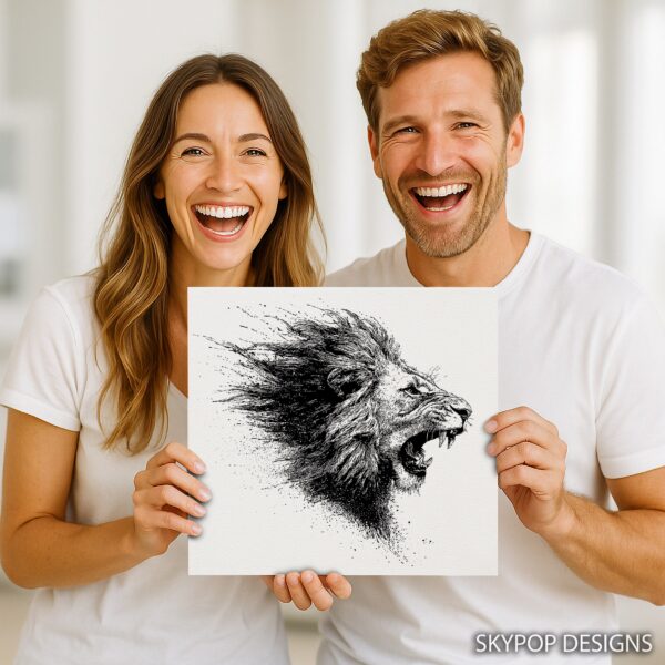 Lion Roar Art
