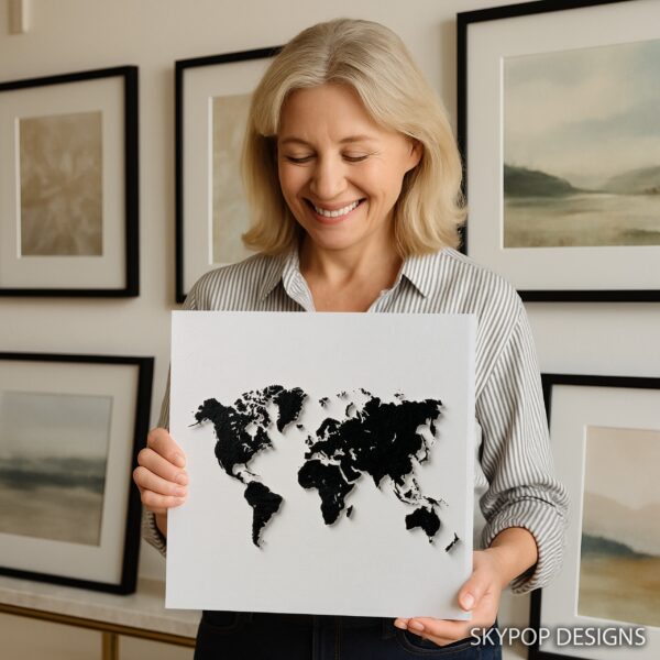 World Map Art