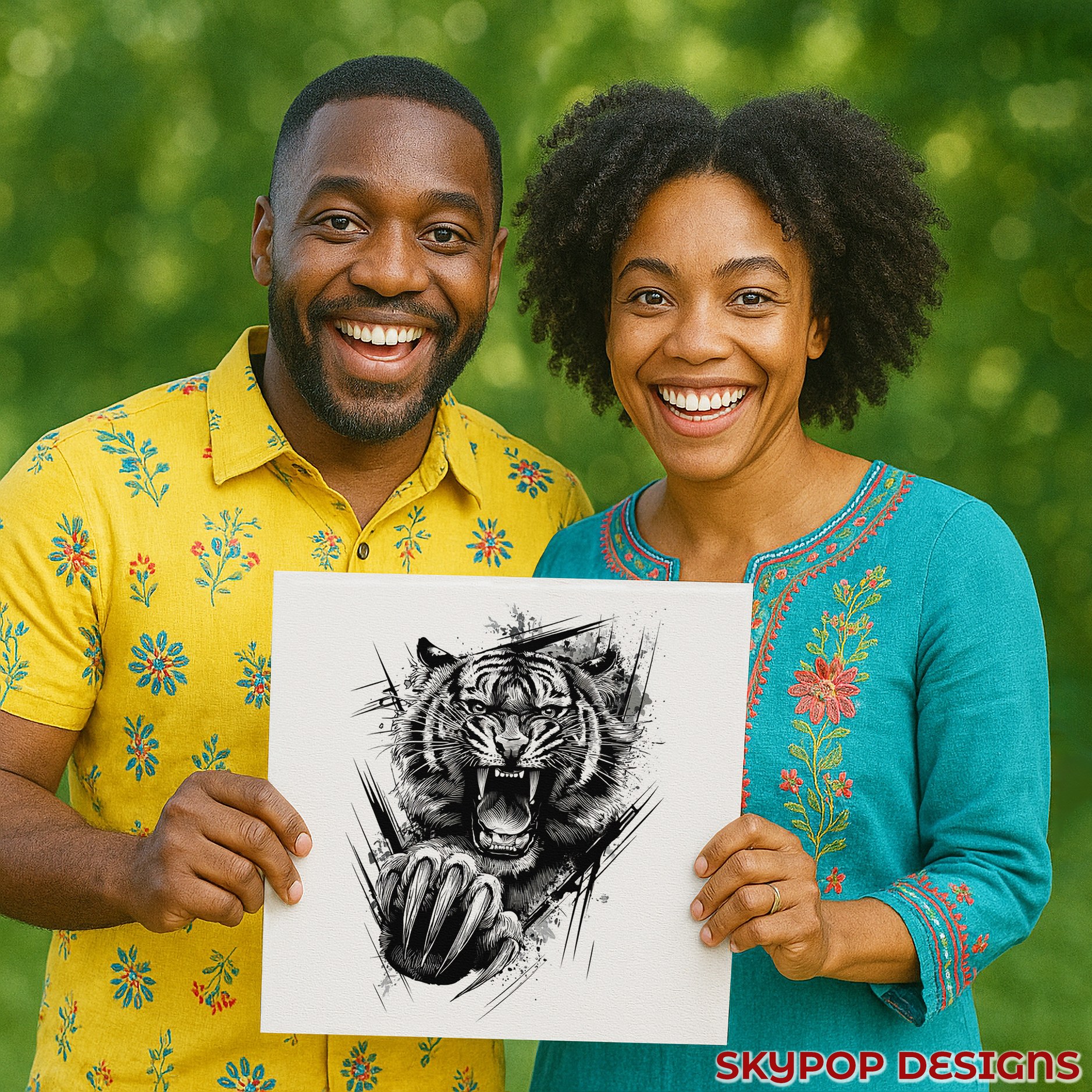 3.jpg Tiger Art