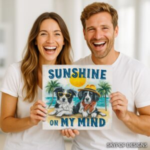 Beach Dogs Art