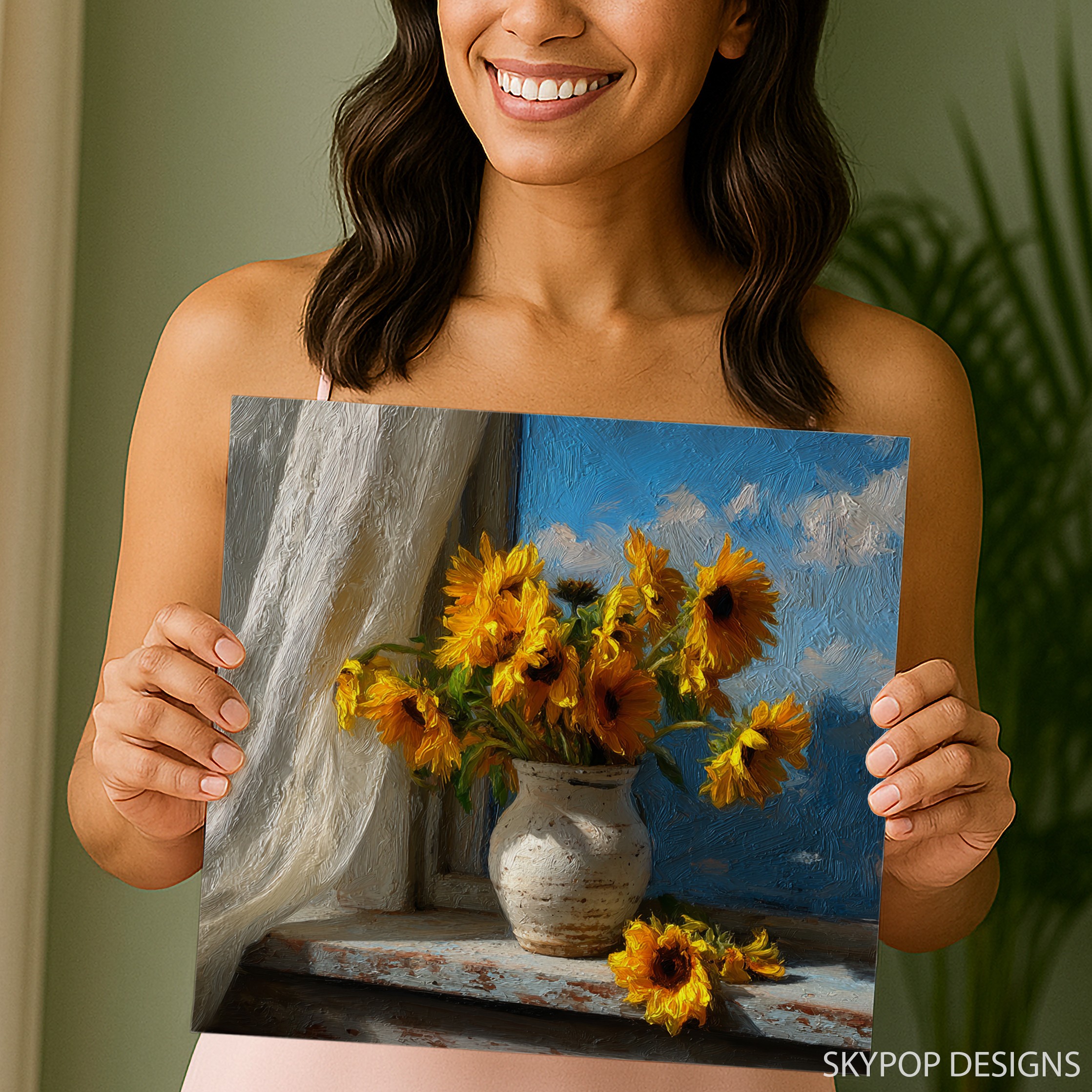 3.jpg Sunflower Vase Art
