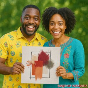 Autumn Brushstroke Art