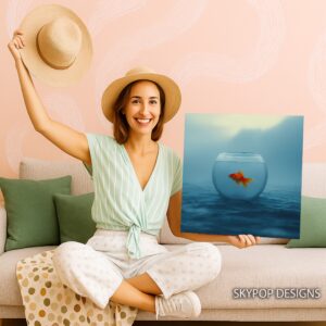 Goldfish Bowl Art