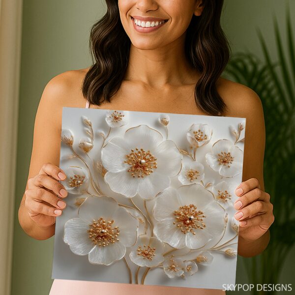 Gilded Blossom Art