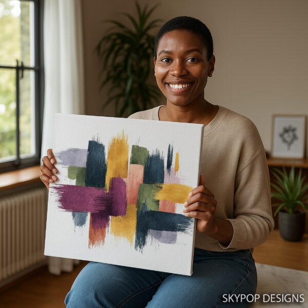 Vibrant Brushstrokes Art