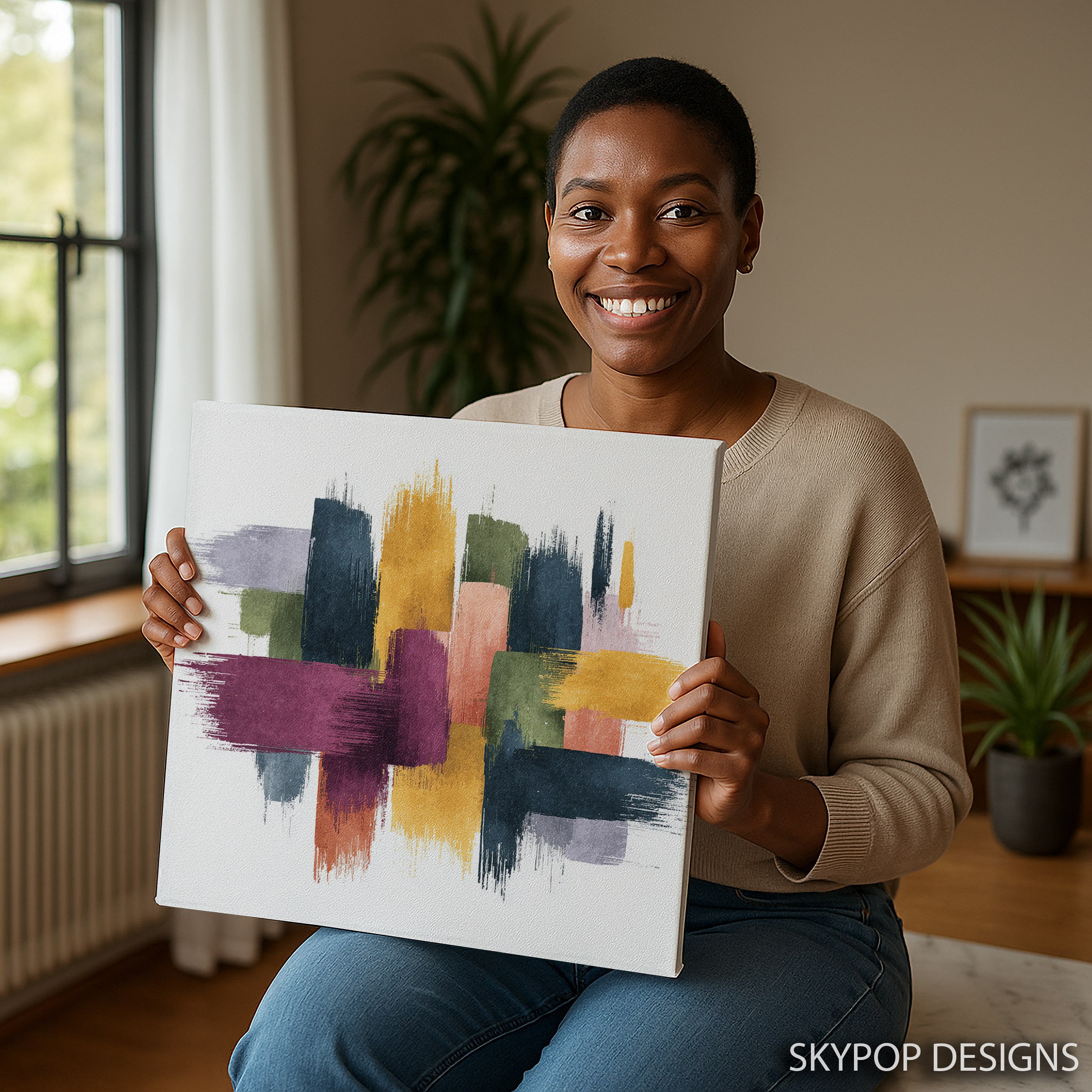 3.jpg Vibrant Brushstrokes Art