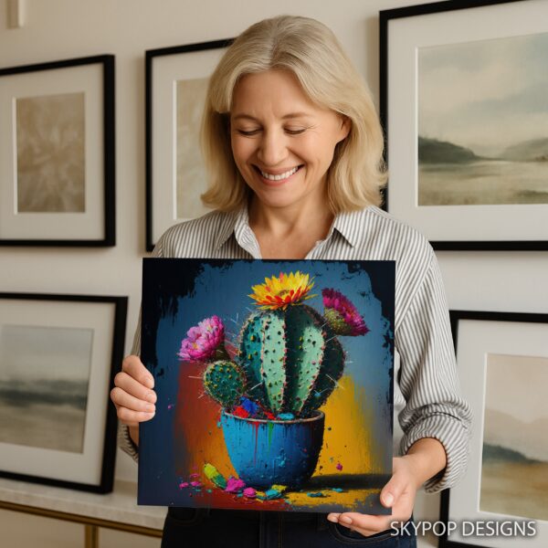Cactus Bloom Art