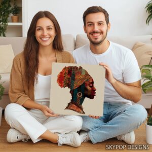 African Heritage Profile Art
