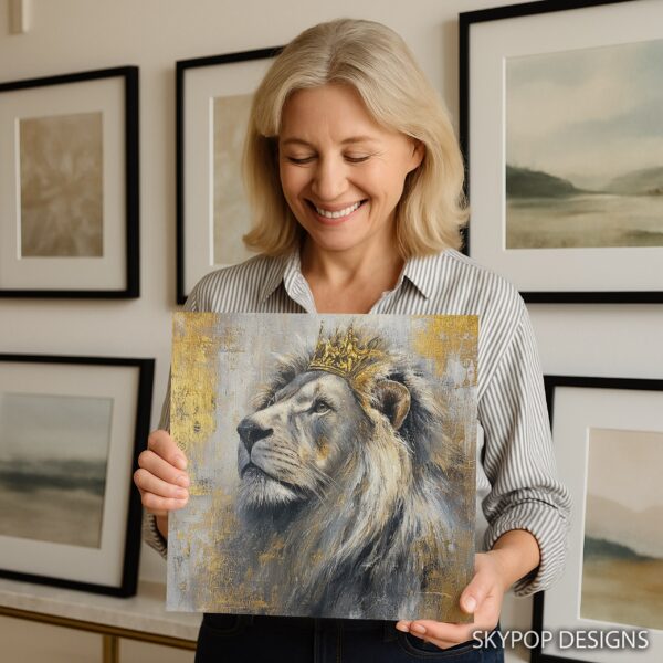 Lion King Crown Art