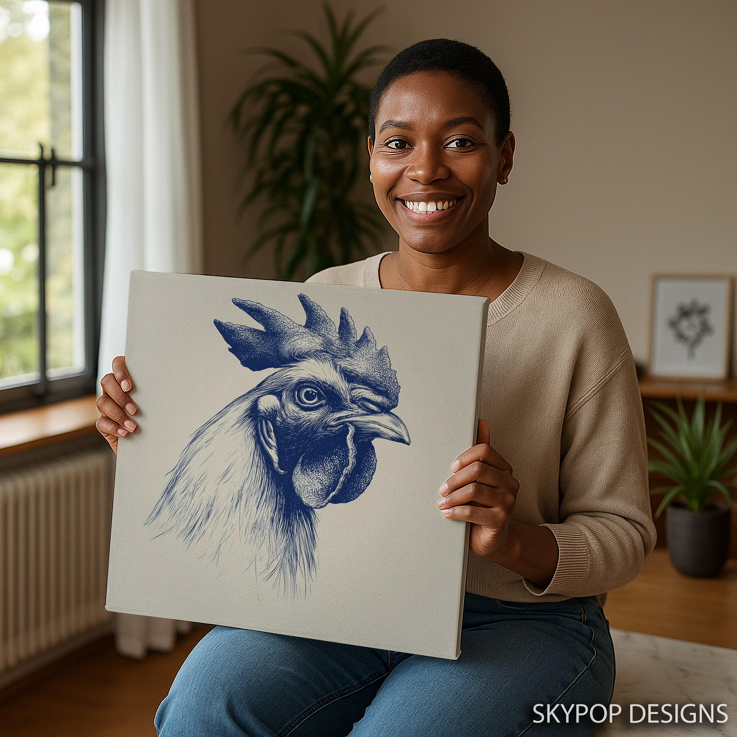 3.jpg Rooster Art