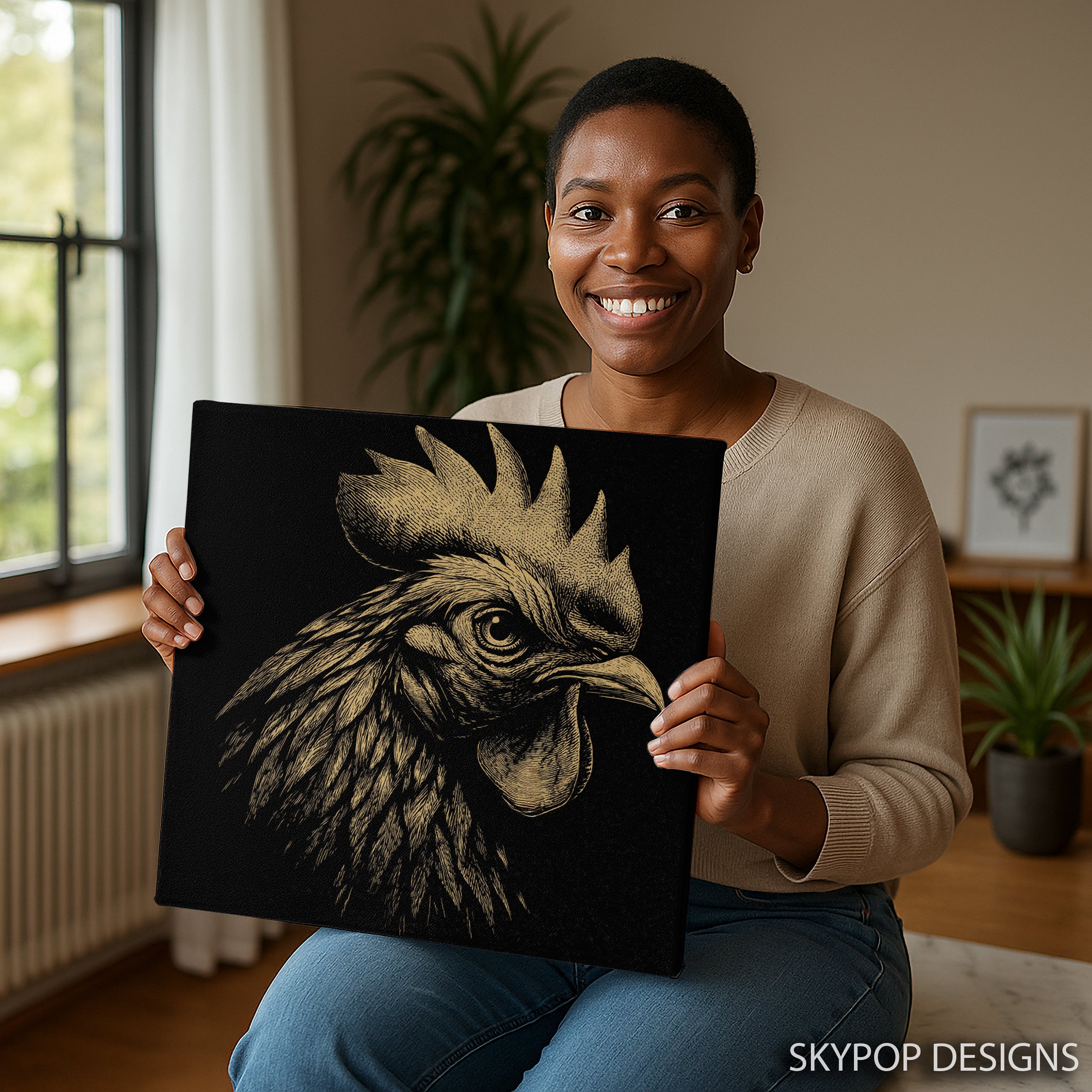 3.jpg Rooster Art