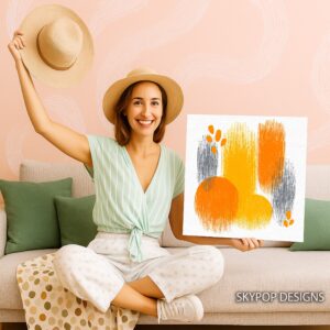 Vibrant Brushstrokes Art