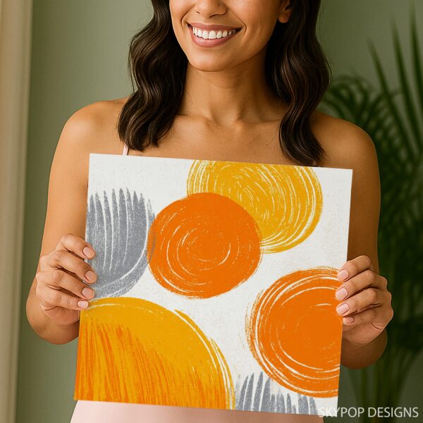 Citrus Circles Art