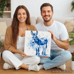 Blue Donkey Art