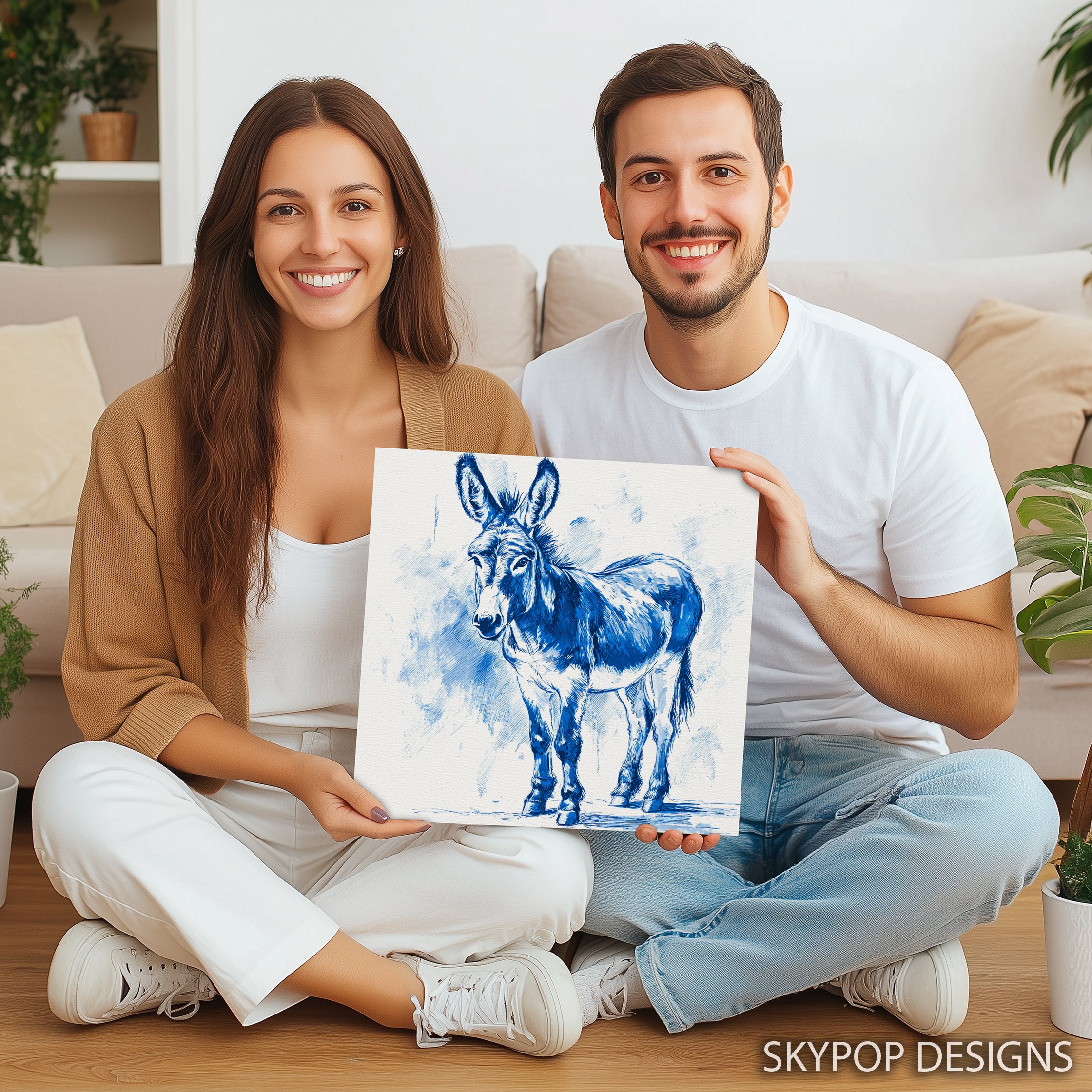 3.jpg Blue Donkey Art