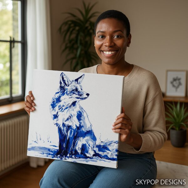 Blue Fox Art