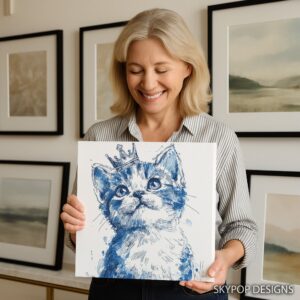 Cat Crown Art