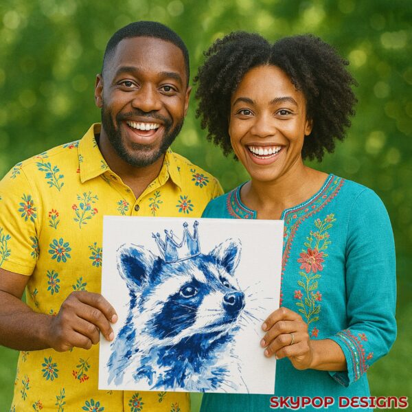 Royal Raccoon Art