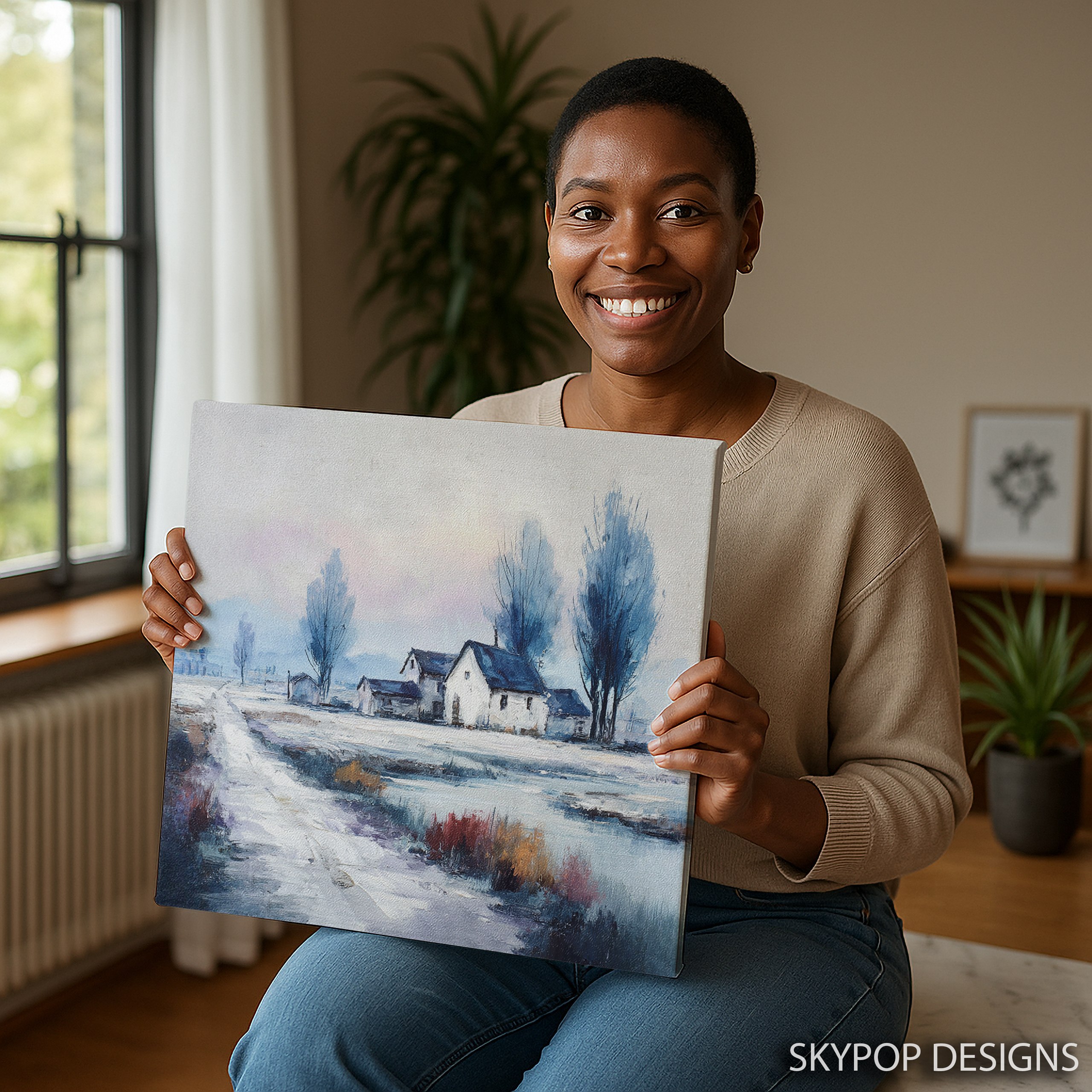 3.jpg Winter Farmhouse Art