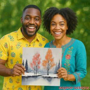 Autumn Trees Art