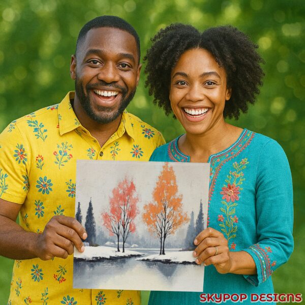 Autumn Trees Art
