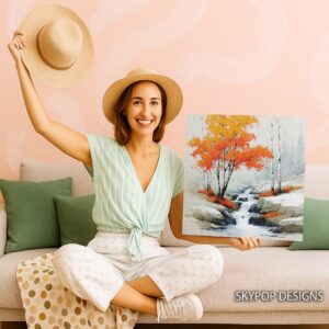 Autumn Stream Art