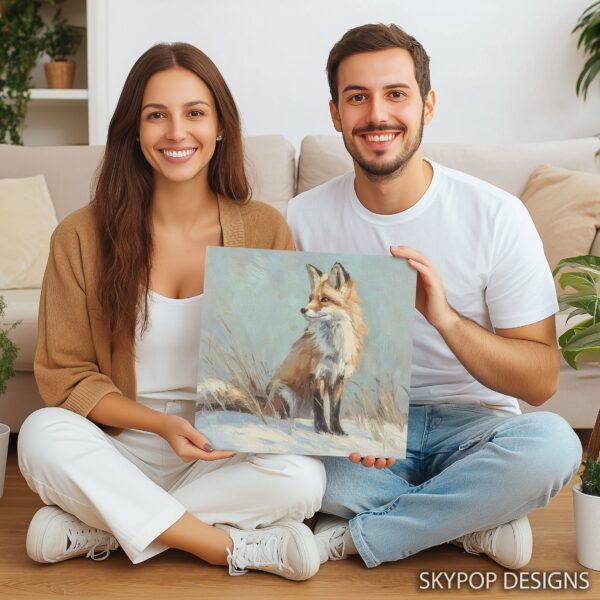 Fox Winter Art
