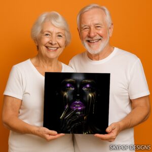 Liquid Gold Glamour Art