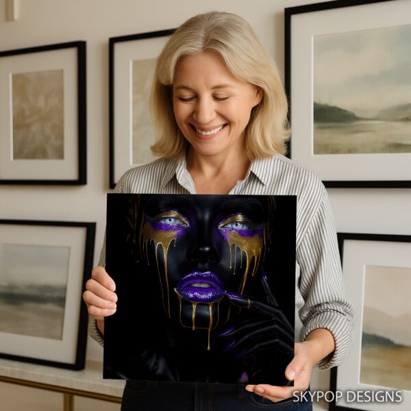 Liquid Gold Glamour Art