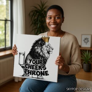 Lion King of the Throne Art