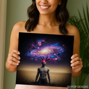 Cosmic Mind Expansion Art