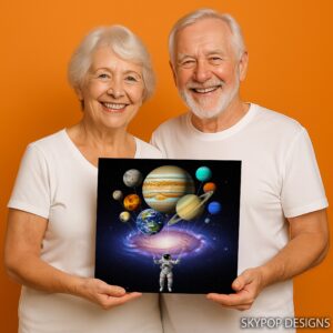 Astronaut Planet Balloon Art