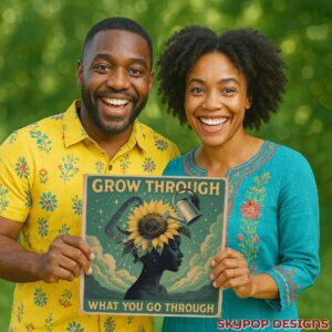 Sunflower Growth Art