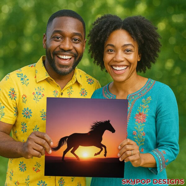 Horse Silhouette Art