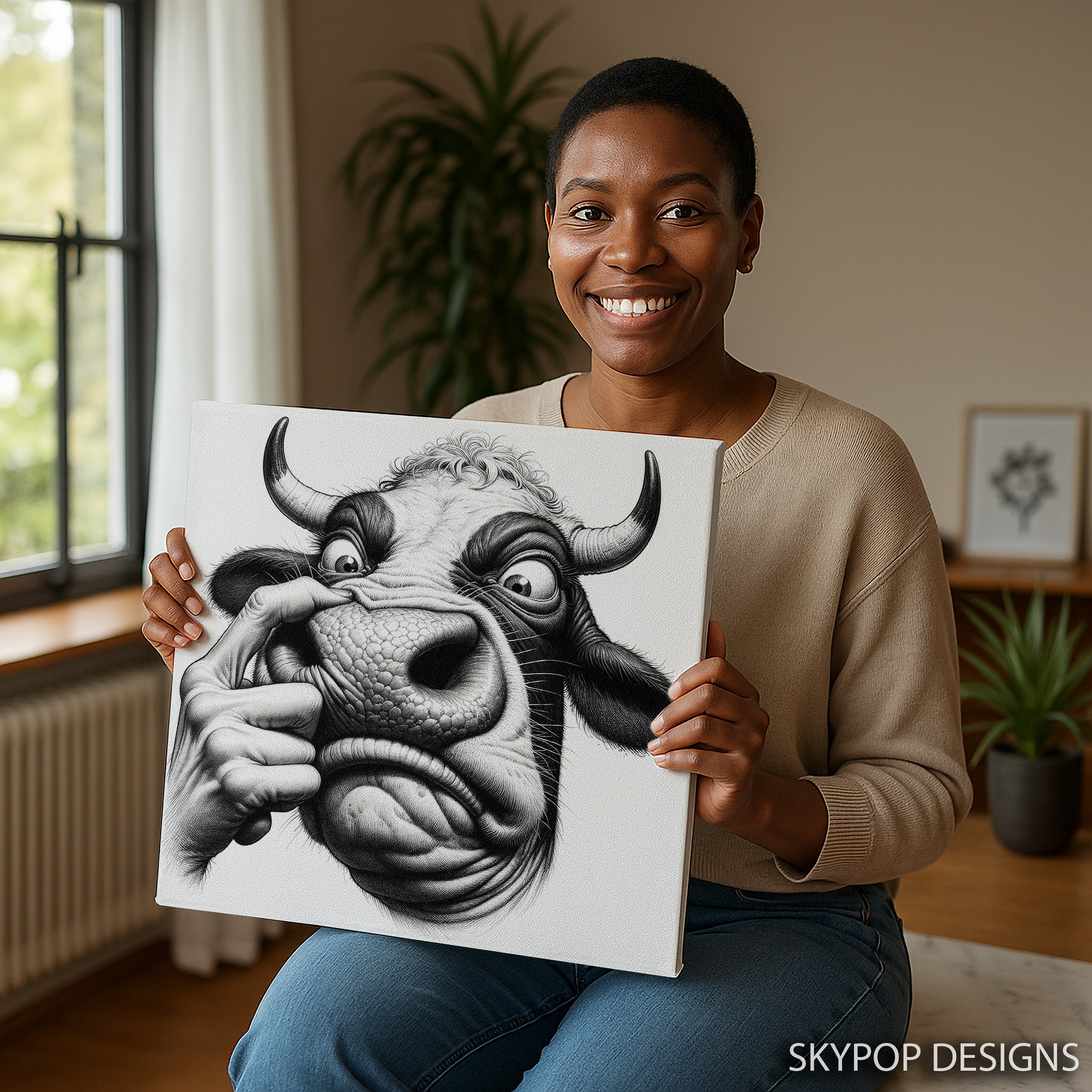 3.jpg Highland Cow Art