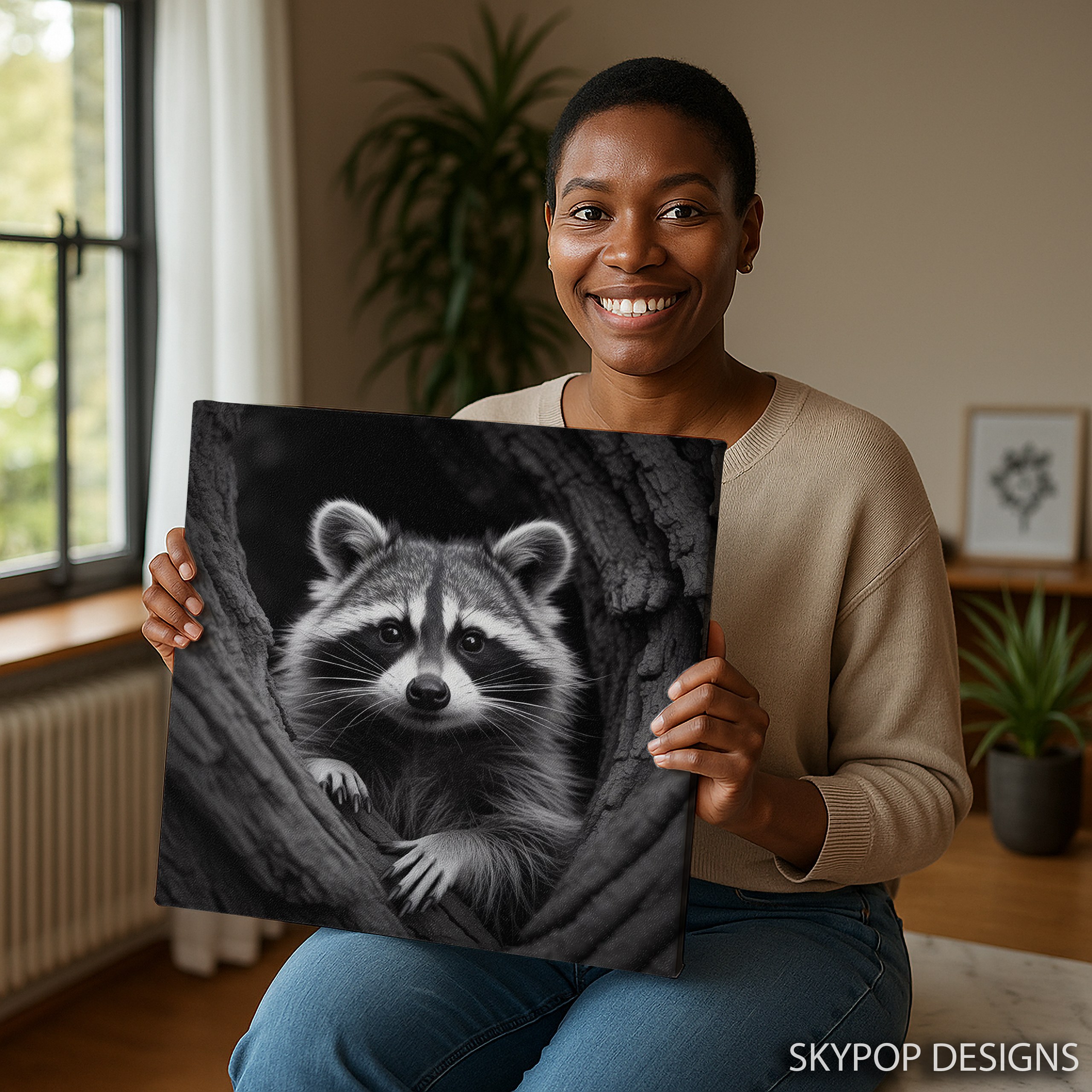 3.jpg Raccoon Art