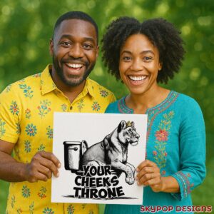 Lion King of Throne Art