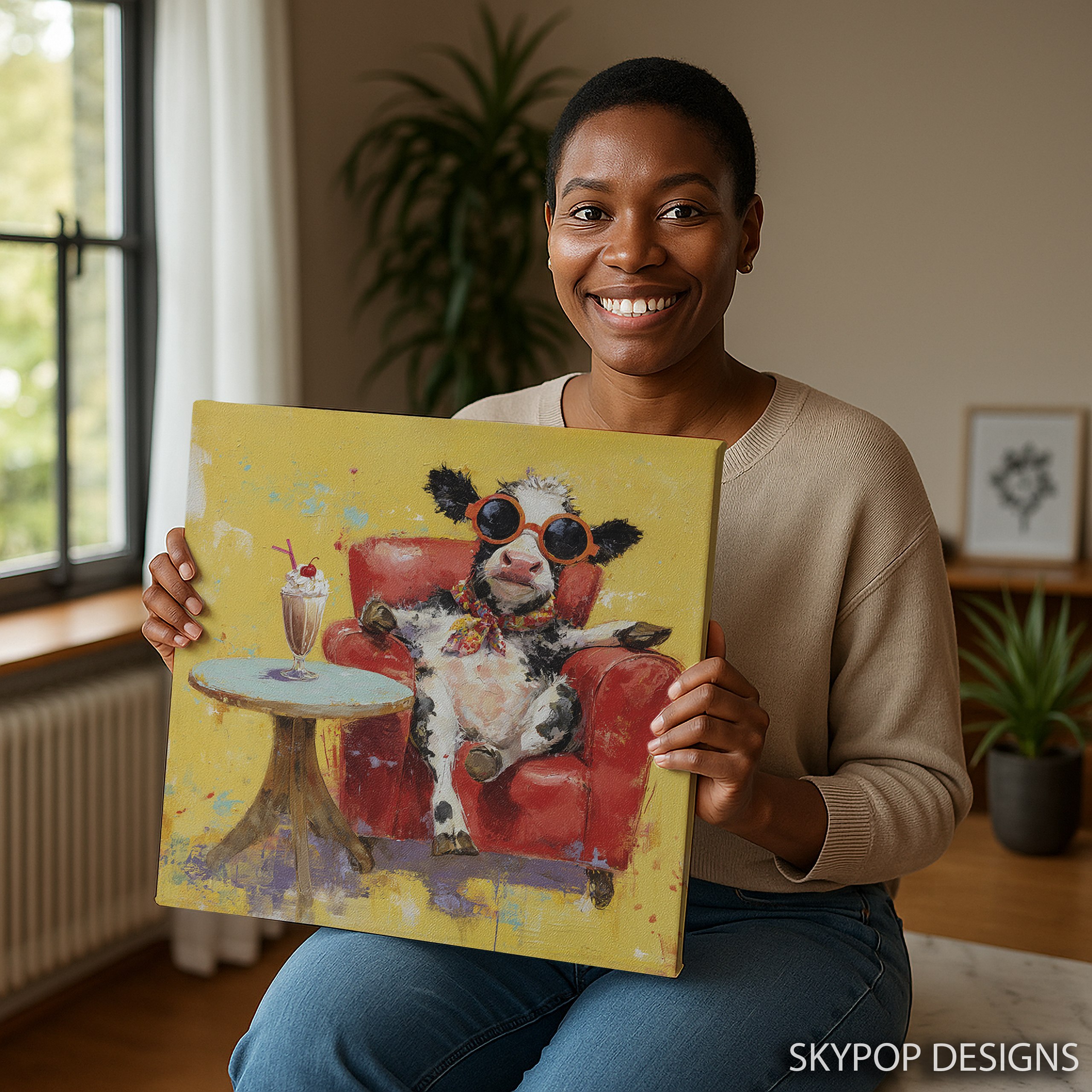 3.jpg Cow Milkshake Art