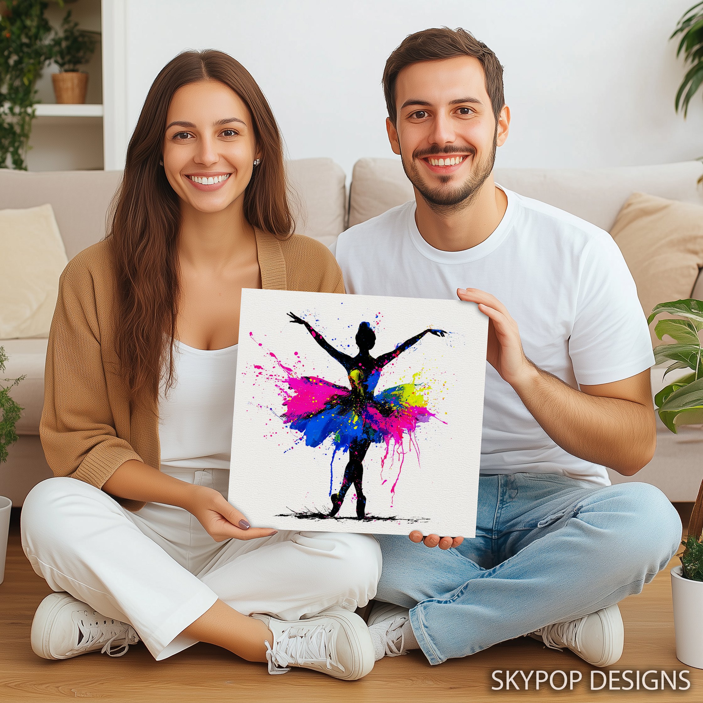 3.jpg Colorful Dancer Art