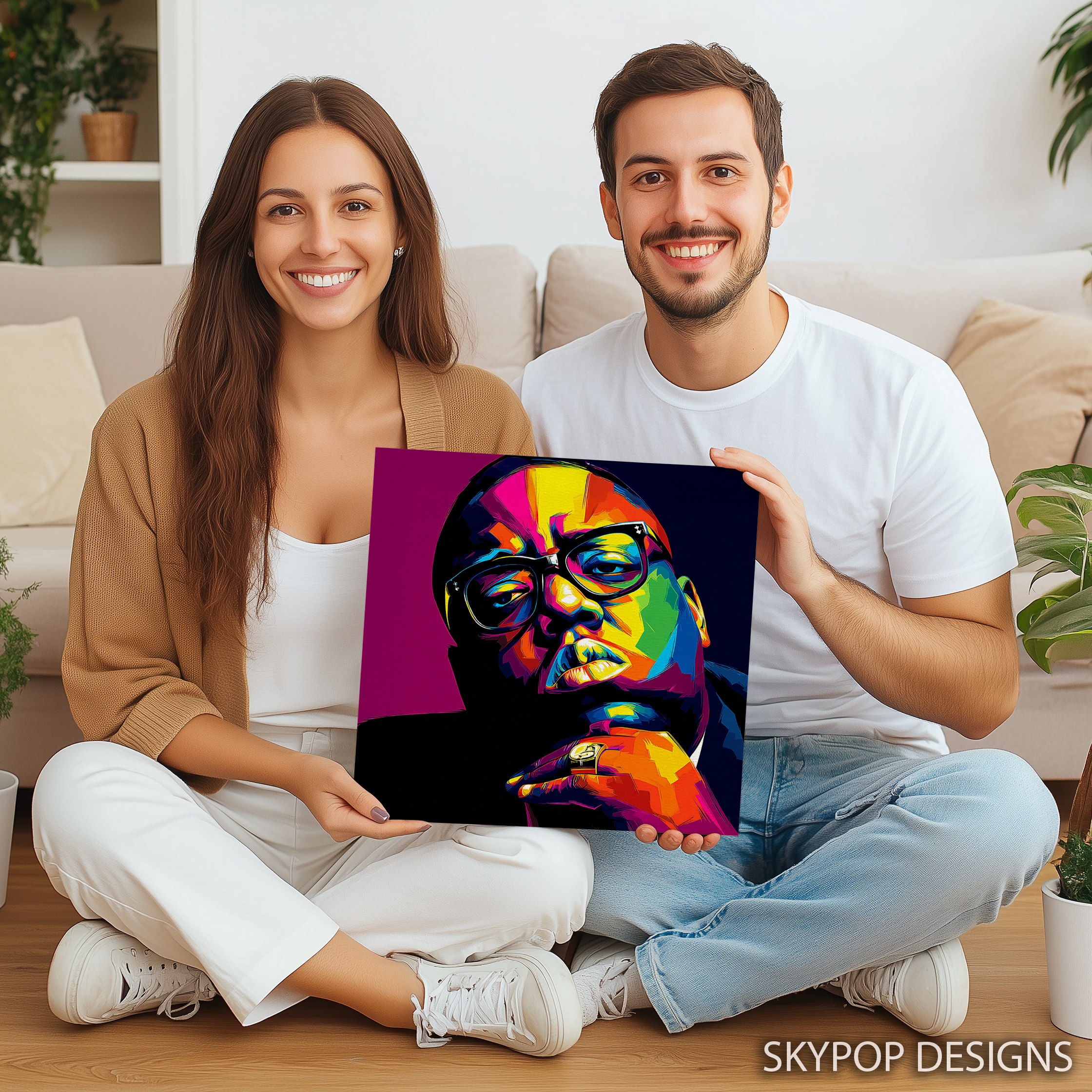 3.jpg Vibrant Pop Art Portrait Art