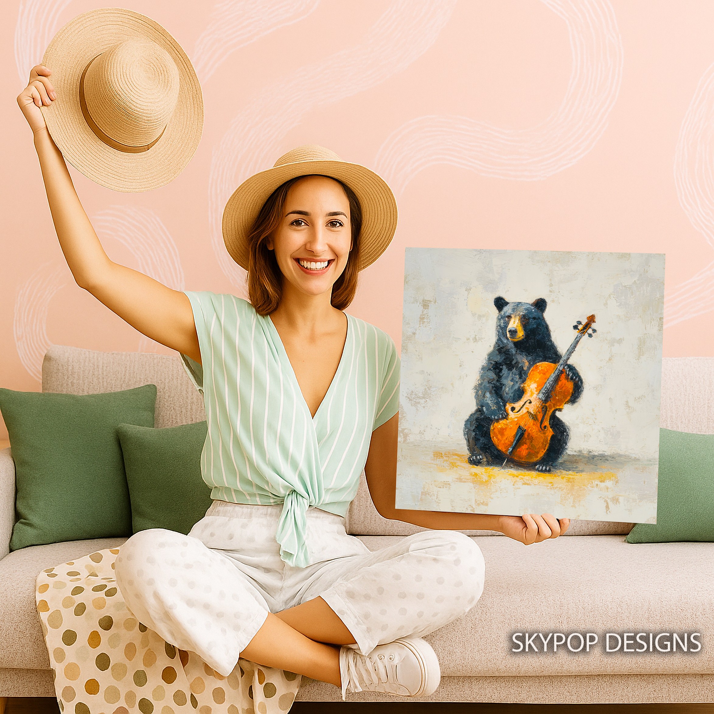 3.jpg Bear Cello Art