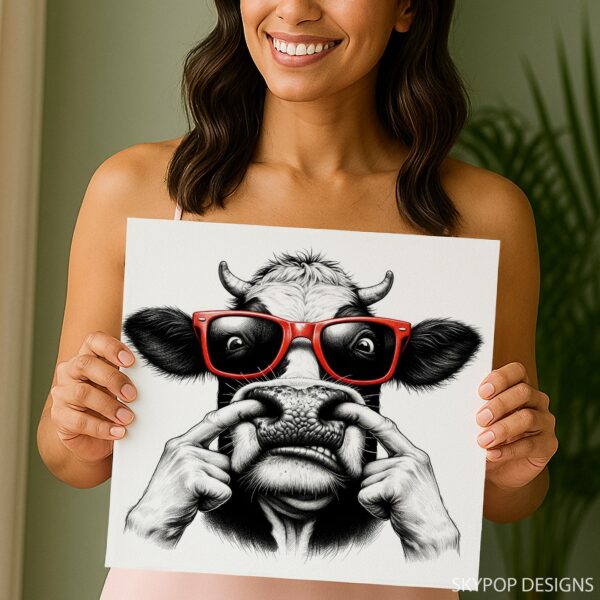 Highland Cow Art