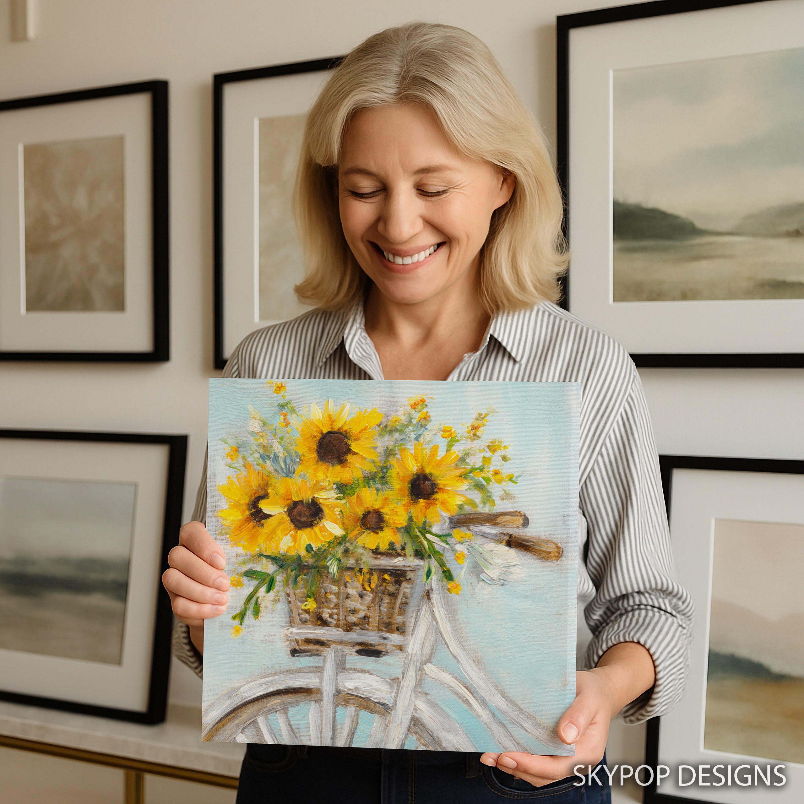 3.jpg Sunflower Bicycle Art