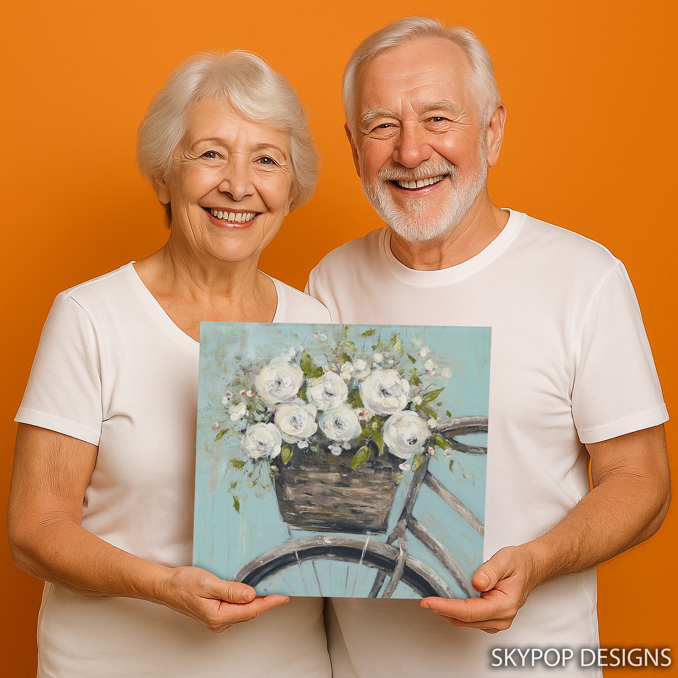 3.jpg Bicycle Flower Basket Art