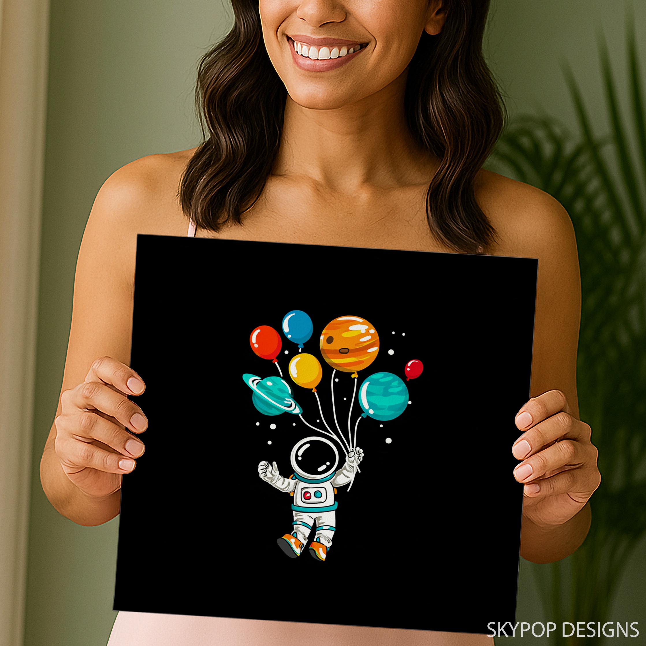 3.jpg Astronaut Planet Balloon Art