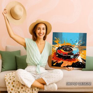 Radial Burst Art