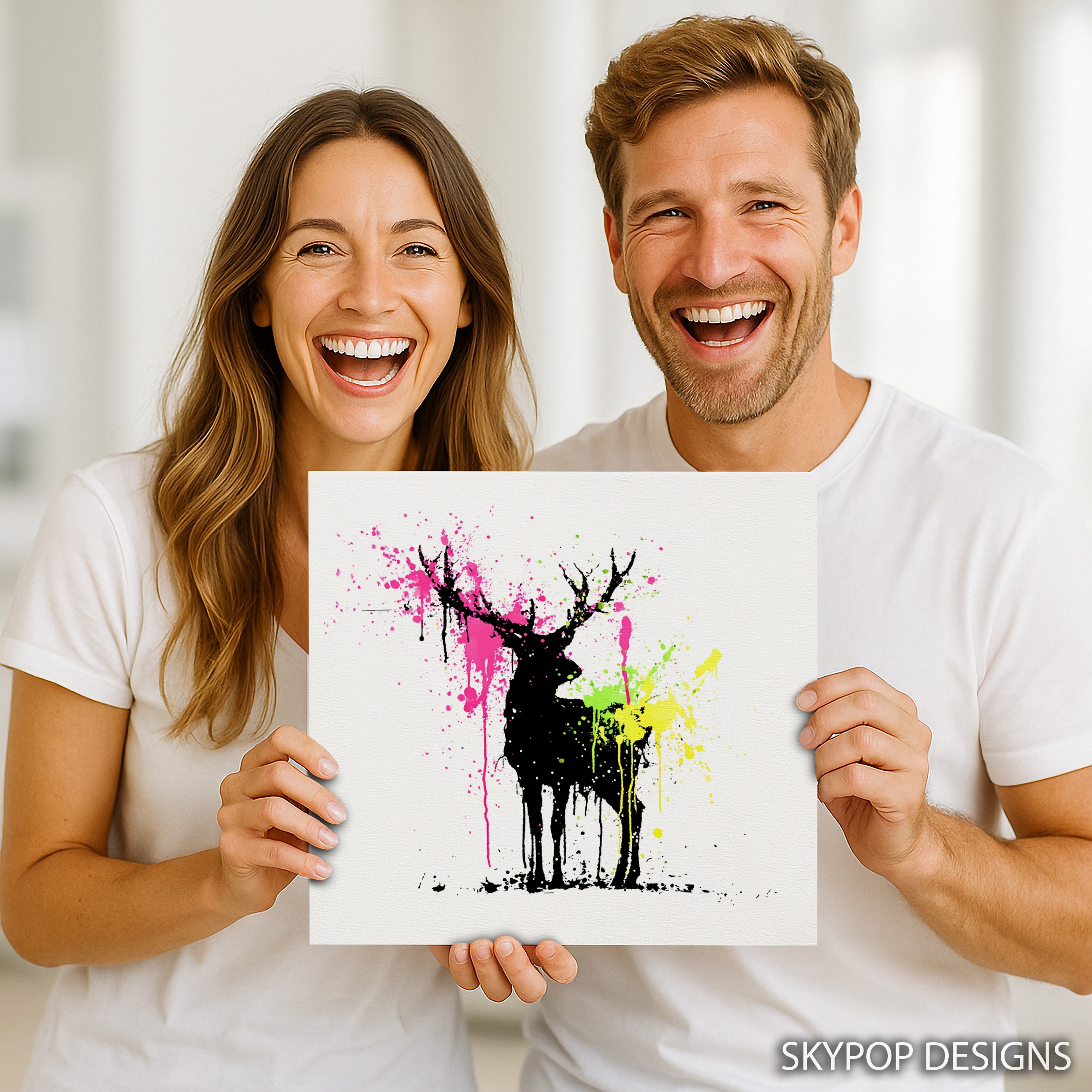 3.jpg Deer Art
