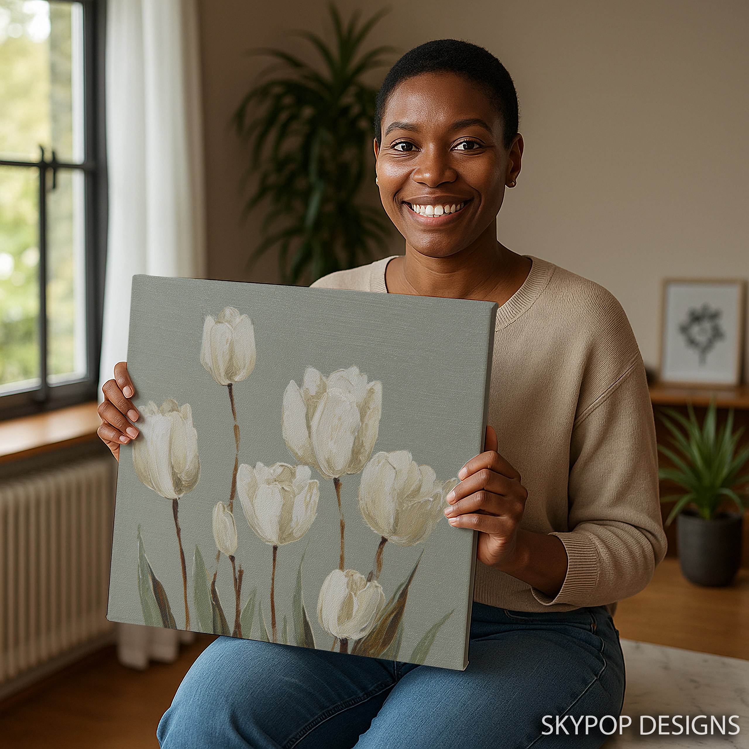3.jpg White Tulip Art