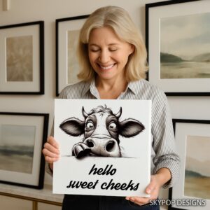 Highland Cow Art