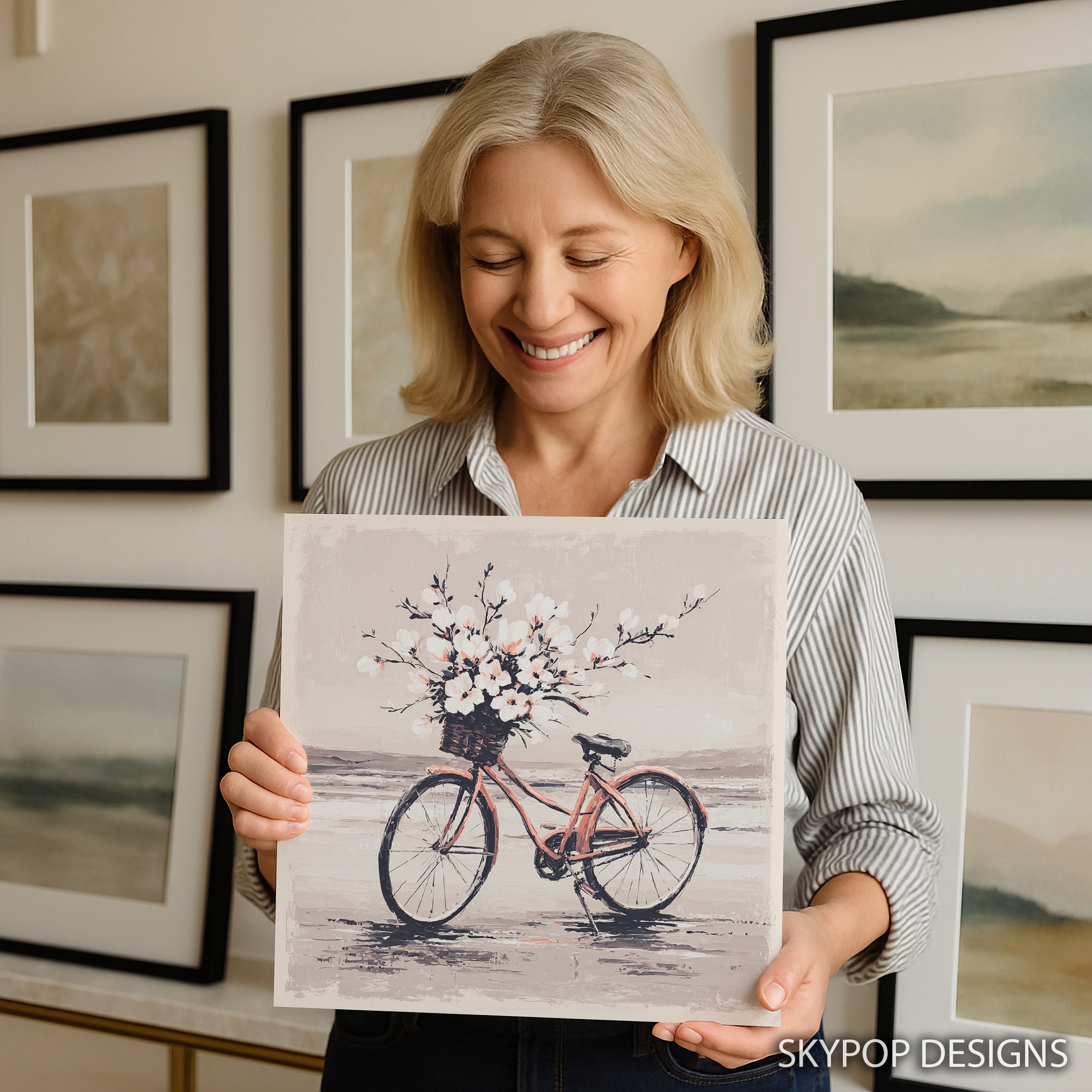 3.jpg Bicycle Flower Basket Art